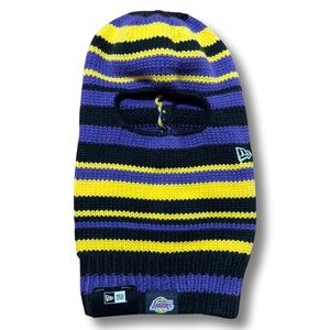 NWT New Era Los Angeles Lakers NBA Balaclava ski mask